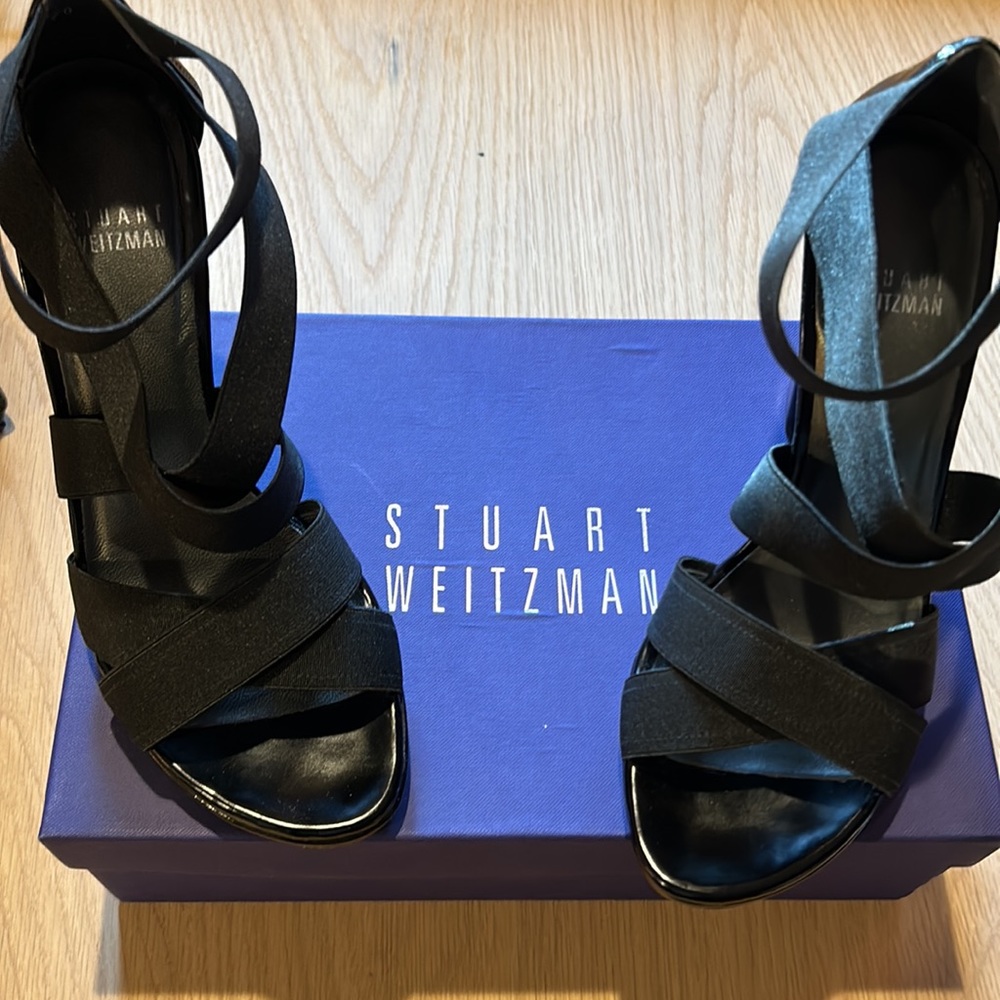 Stuart Weitzman Black Platform Pump - image 2